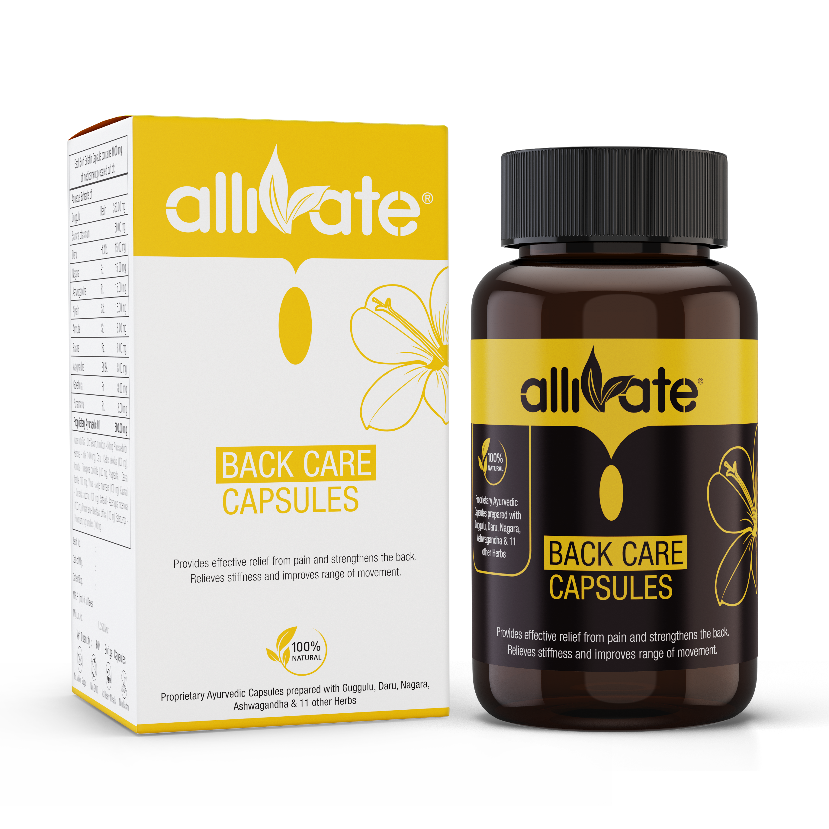 Allivate Back Care Capsules